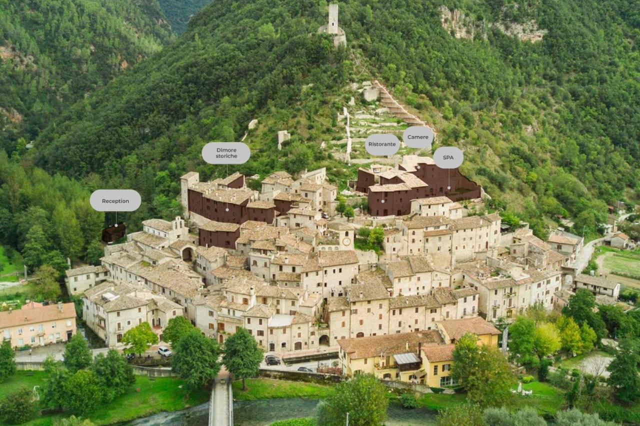 Torre Del Nera Albergo Diffuso & Spa Scheggino ภายนอก รูปภาพ